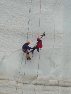 Ice Cliff Work, Nov '04