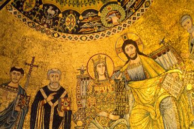mosaic, Santa Maria in Trastevere