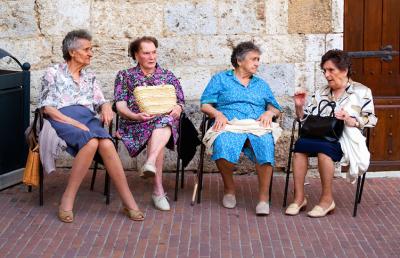 ladies of San Gimignano