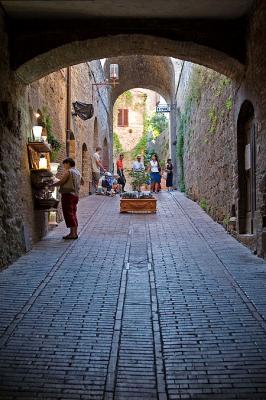 street in San Gimignano