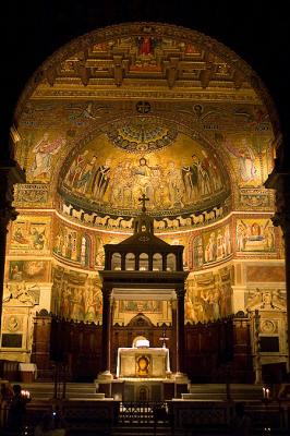 Santa Maria in Trastevere, choir 2