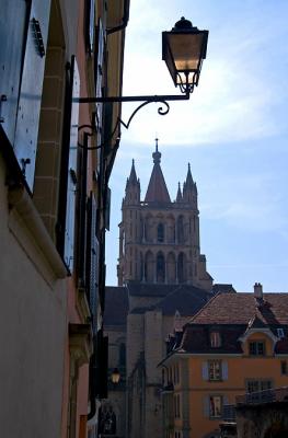 toward the cathedral