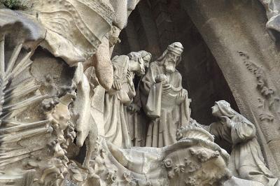 nativity scene, detail