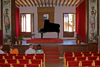 concert room for tourists