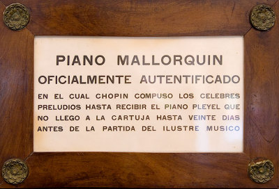 text about Chopin's piano