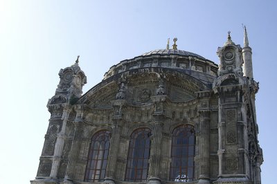 back of the mosque