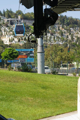 cable cart to Pierre Loti (across graves)