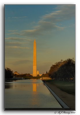 Last Light on the Washington Monument