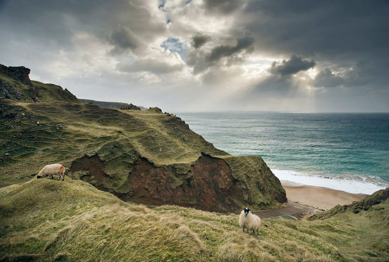 steep coast