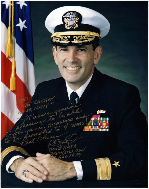 RADM Doug Katz USN Aug 12 1989