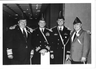 Admirals K Taylor - Capt Lopez - R Garrett - J Phipps 10 13 1984