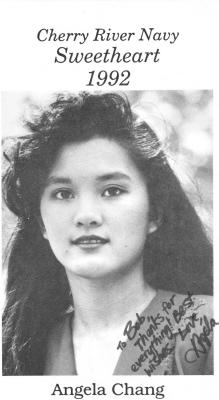 1992 CRN Sweetheart Angela Chang
