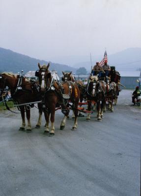 1988 Horses & Wagon
