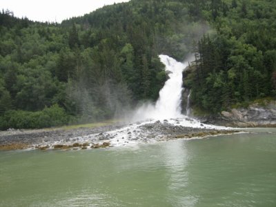 Fresh water into the bay