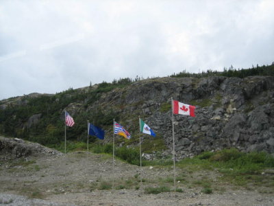 Canada and US border