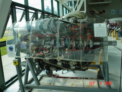 B 29 engine - 28 cylinders