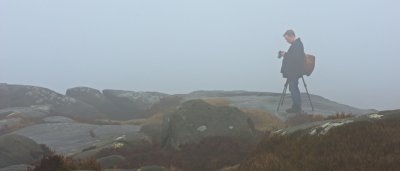 Photographer in the Mist
