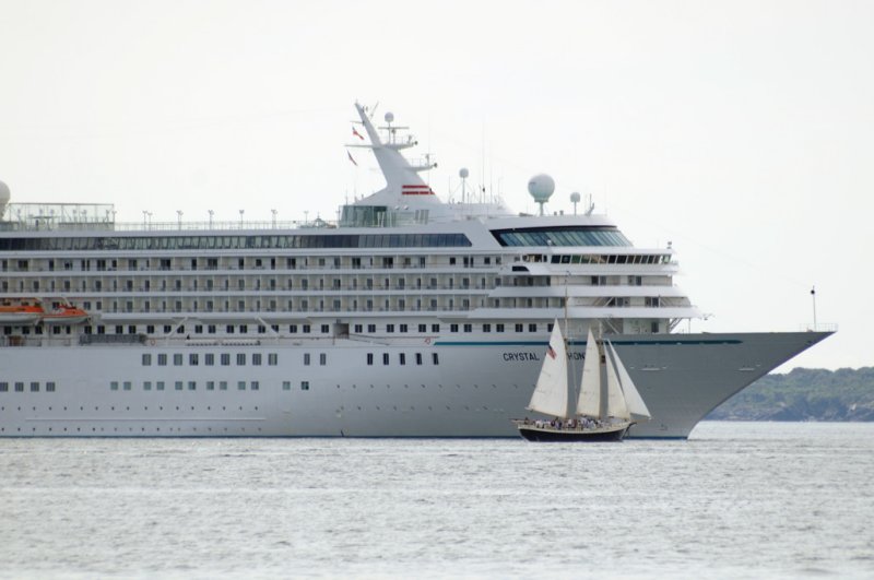 Crystal Symphony at Newport, RI