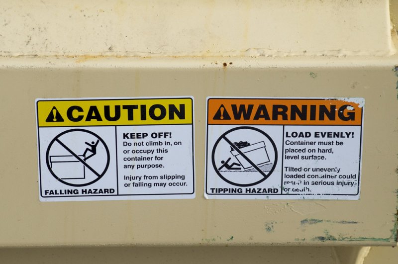 Warning signs