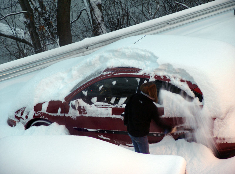 un-stucking the red car (part 1)