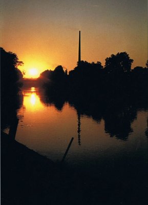 premier coucher de soleil-Ruhr1971.jpg