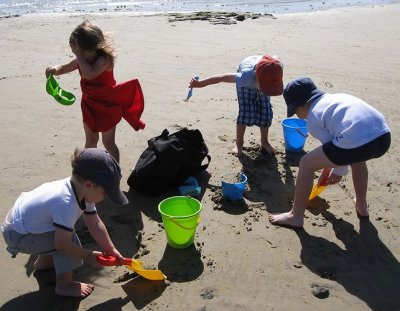 Fun on the beach