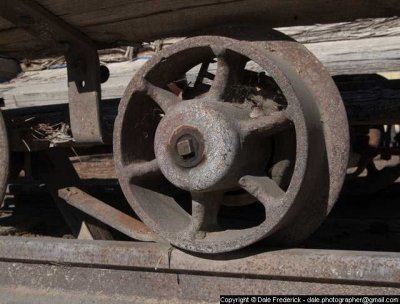 December 1: Mining Cart Wheel