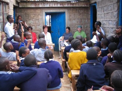 HIV-AIDS discussion at Saimu School