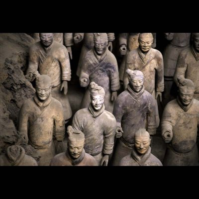 Terracotta figures, Xian, China