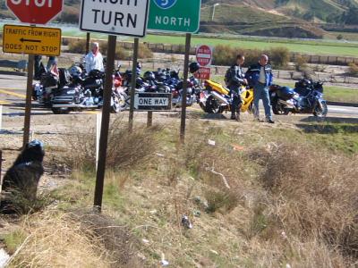 3-Cal Coast Riders watching