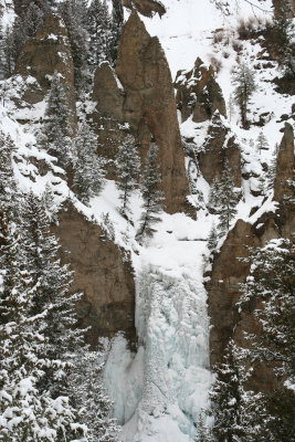 Frozen Tower Falls