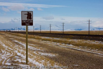 Lewis & Clark Trail sign