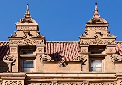Pabst Mansion roof detail