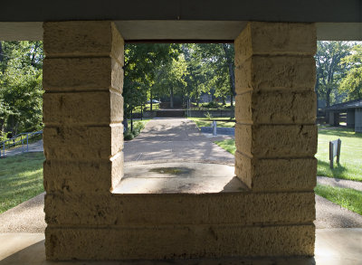 View from entrance