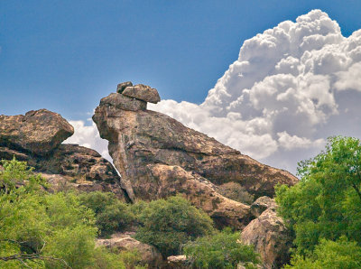 Narural rock sculpture