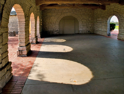 Rec. Hall arches