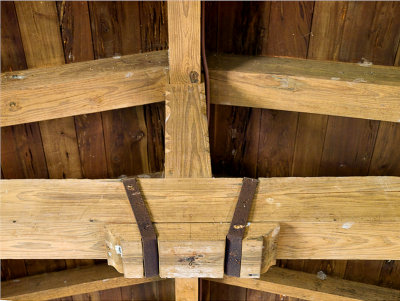Ceiling beam detail