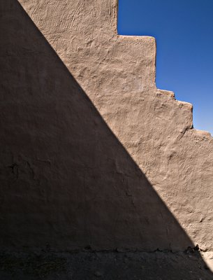 Adobe wall and shadow #2