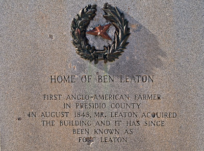 Ben Leaton monument