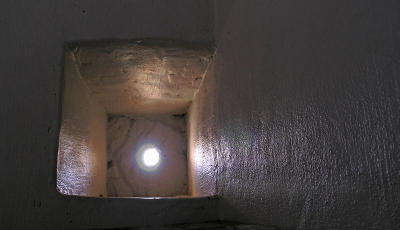 Glowing musket hole