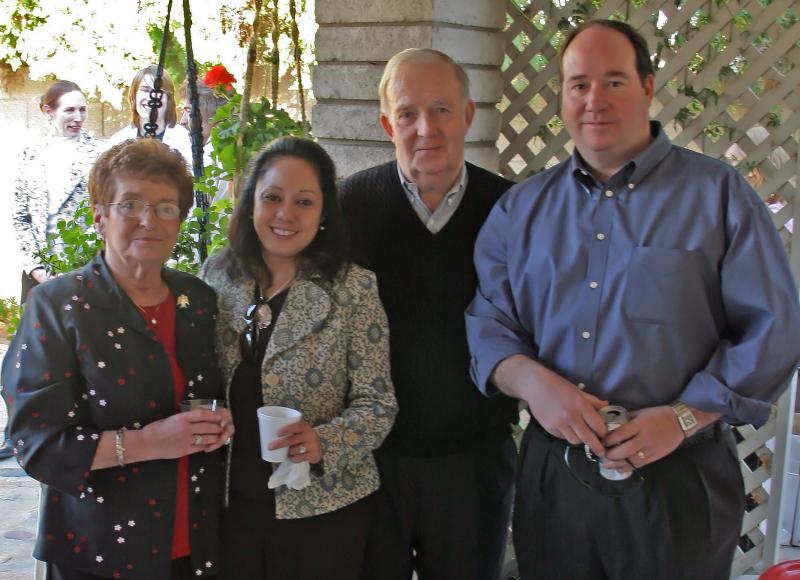 Kathy, Rowena, Jack and John