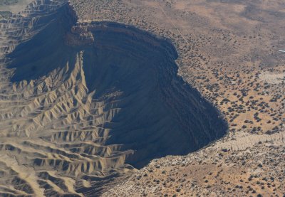 Erosion off a Mesa