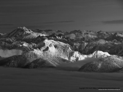 Sea of Mountains III - Coastal Mountains - British Columbia - 36x27.jpg