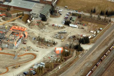 Bearspaw WTP - Aerial Photos, November 16, 2005