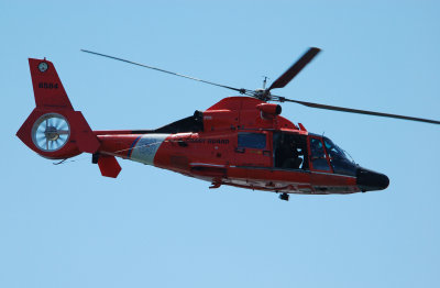 Coast Guard rescue hilicopter
