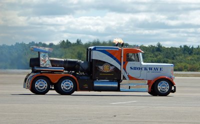 ShockWave Truck with a jet engine