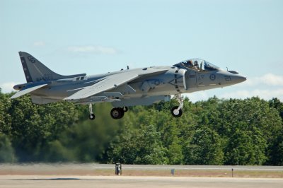 AV-8A Harrier -- short take-off