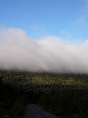 Montagne et nuage, Massif-du-Sud