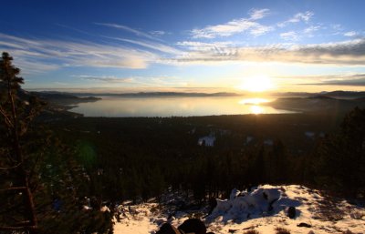 Sunset at Lake Tahoe