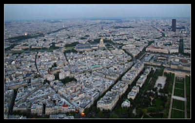 Panorámica desde la torre Eiffel